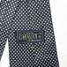 CRAVAT 水玉 ネクタイ ブラック　n-29