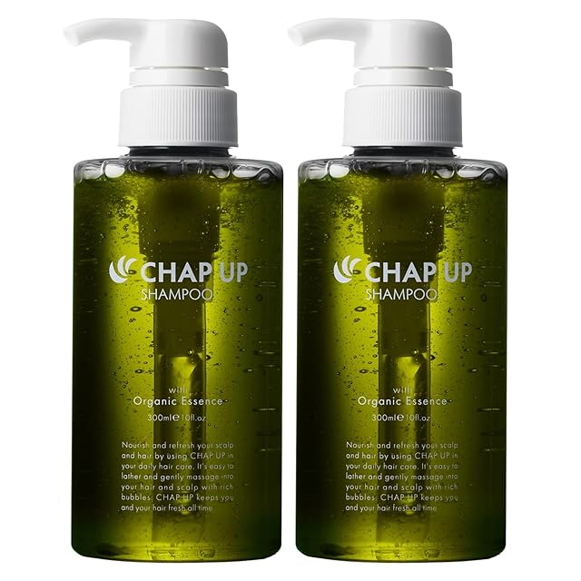 チャップアップ （ CHAPUP ） CUシャンプー 300mL×2本 男性用 スカルプ