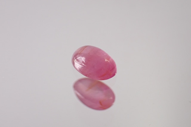 非加熱ピンクサファイア　0.43ct　 [D7-46]