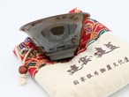 【14-054】天目茶碗／黒釉銀油滴盞／作家：沈学東 4