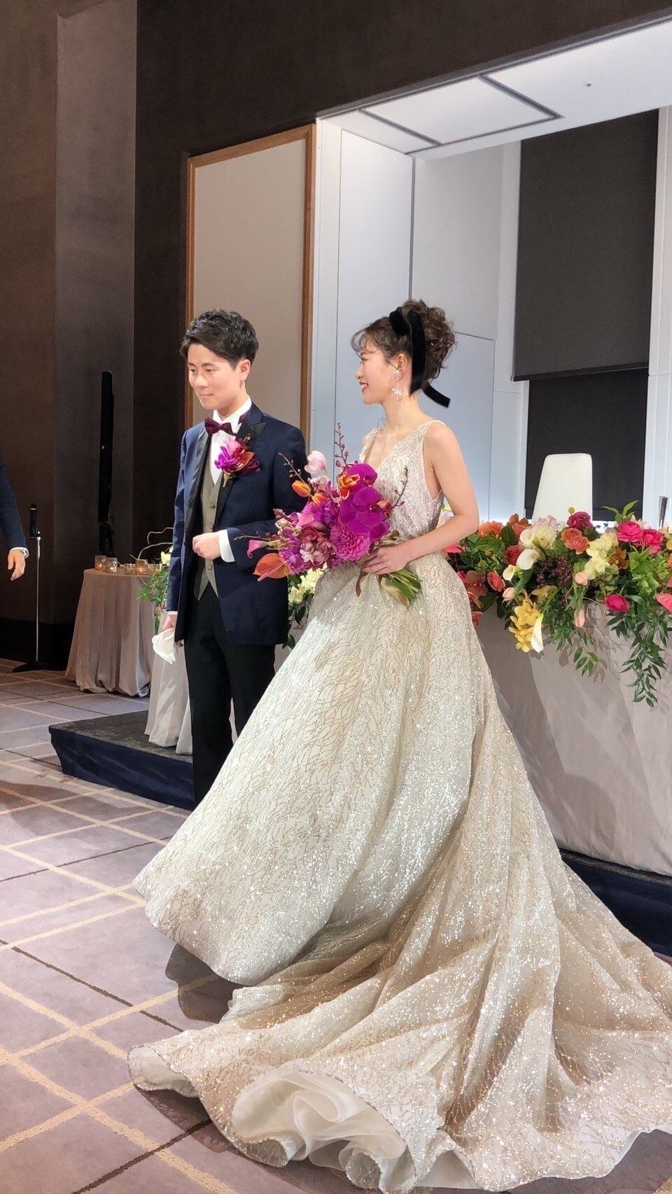 小枝　リーフ　ピアス（ネジばね式イヤリング）　シルバー 結婚式 ウエディング