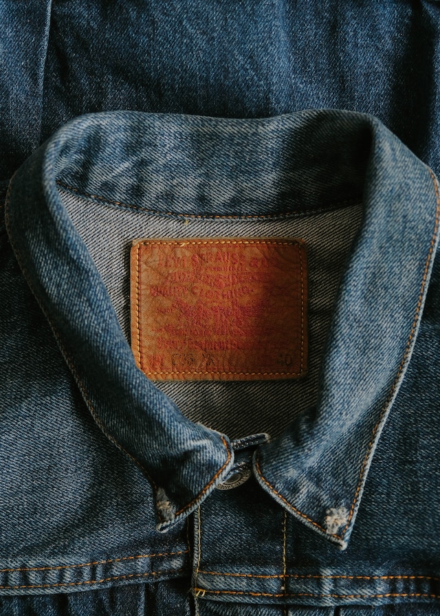 99's Levi's 506XX 1st type selvage denim jacket made in Valencia factory