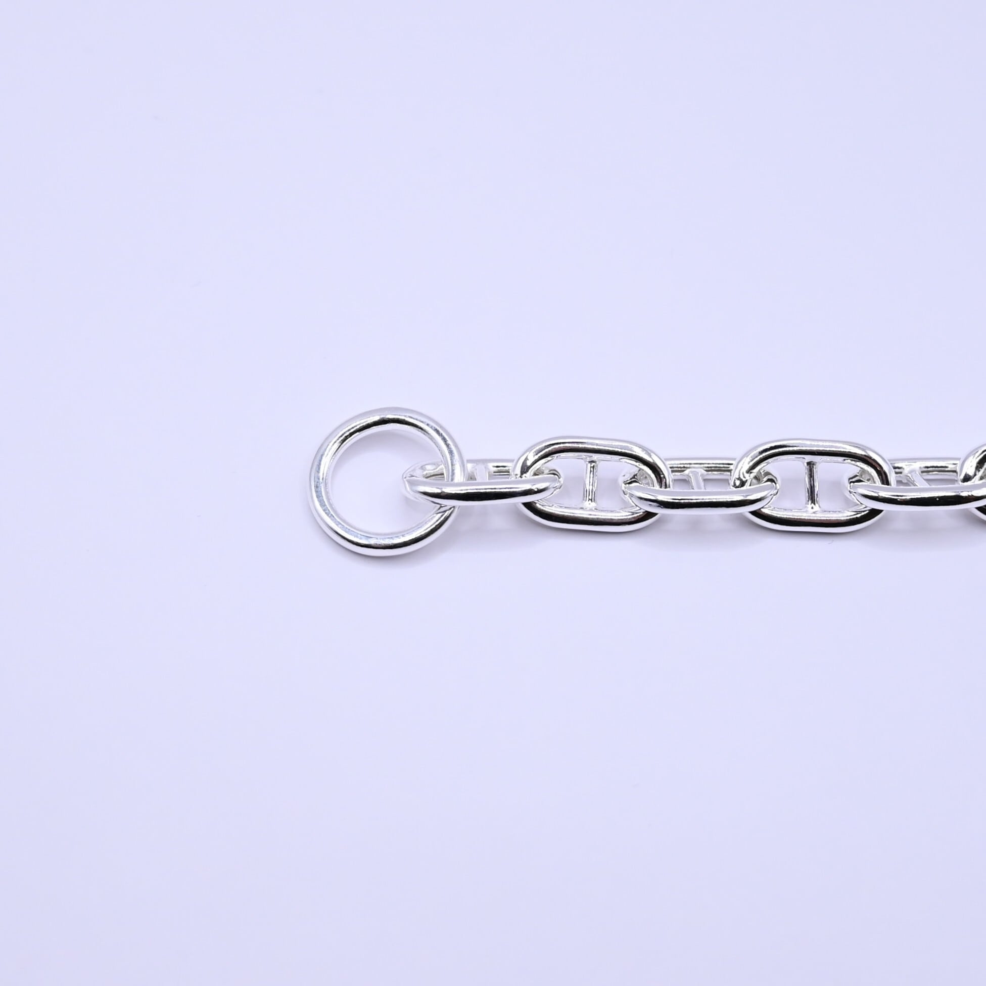 INTERIM / ANCHOR CHAIN T-BAR BRACELET ITALIAN SILVER 925 GRAND | GANKO