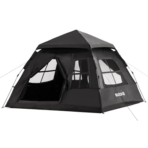 Mountainhiker ドームシェルターテント 4人用 アルミポール採用 210D