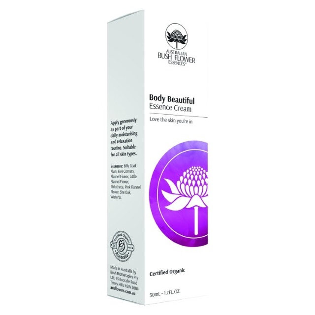 オーストラリアンブッシュフラワー　クリーム　ボディビューティフル（身体への愛と受容）