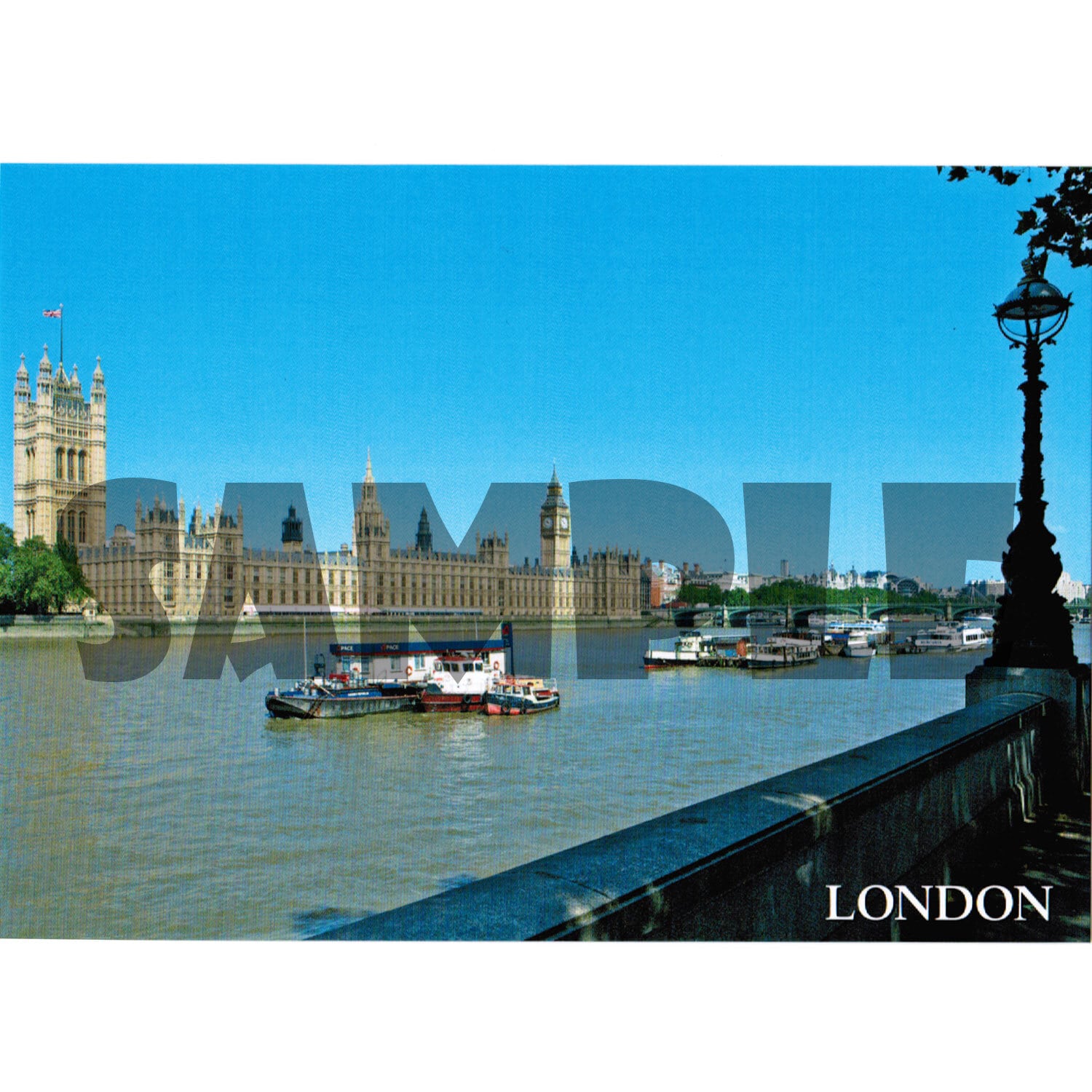 英国ポストカード【London 90083-043 英国雑貨専門店ブリティッシュ・ライフ