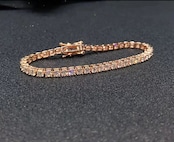 【Ice86】Tennis Chain Bracelet【Moissanite/6mm】