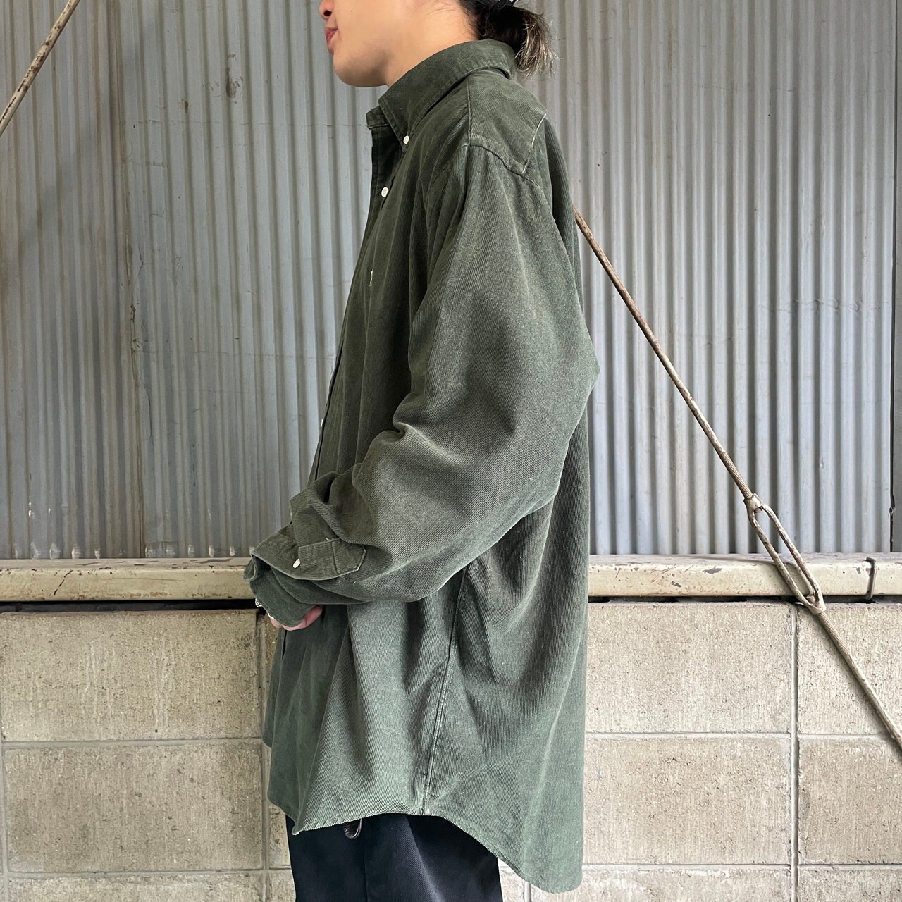 90年代 Ralph Lauren ラルフローレン BLAIRE 長袖 細畝 コーデュロイ 