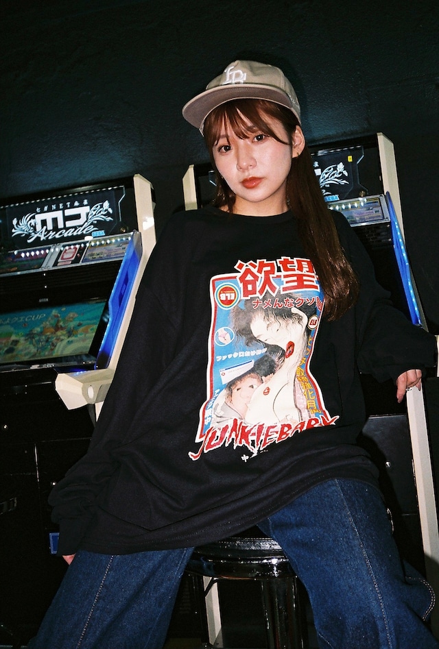 【L/S TEE】JUNKIE BABY ll