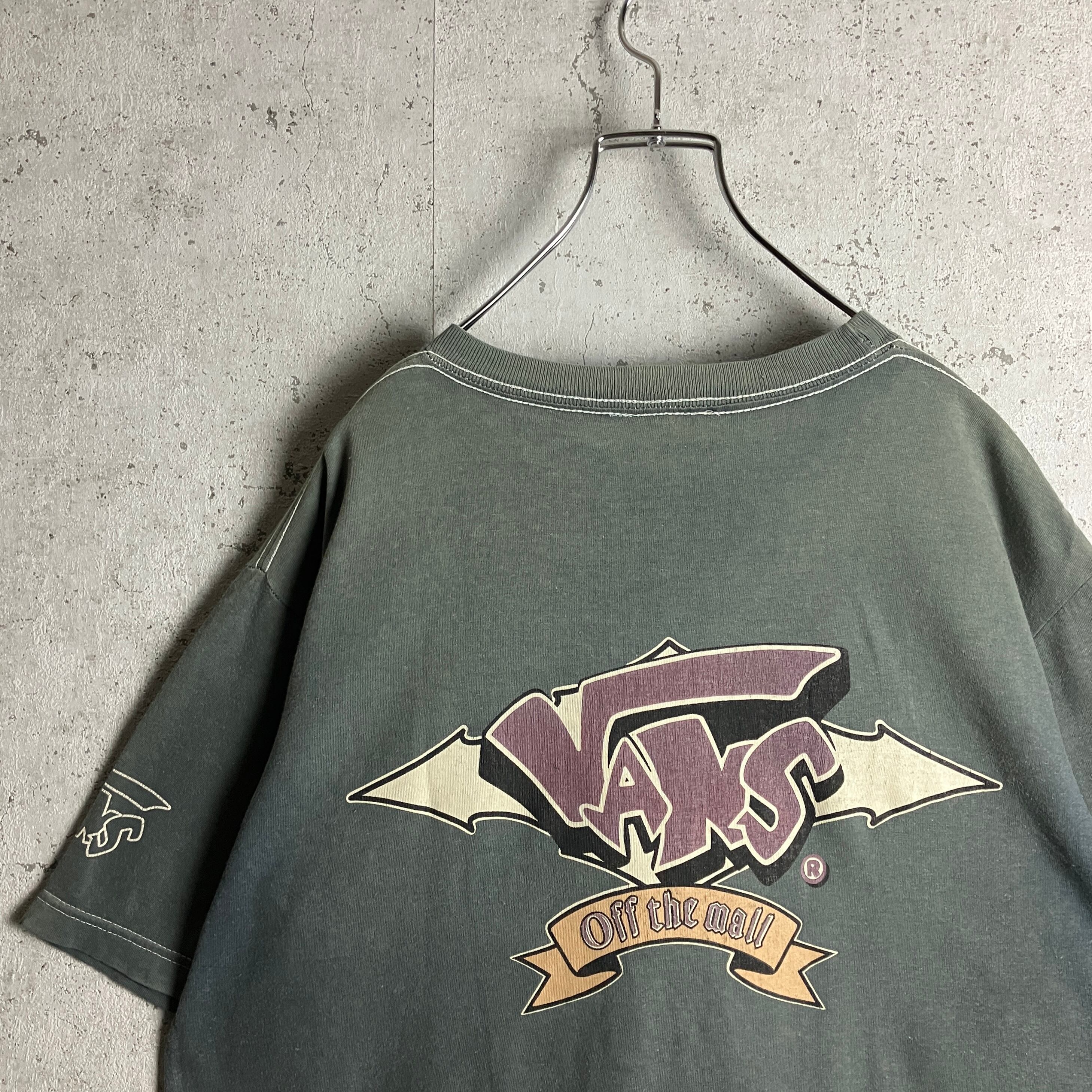 90s~ OLD VANS バンズ バッグプリント Tシャツ オールドスケート ...