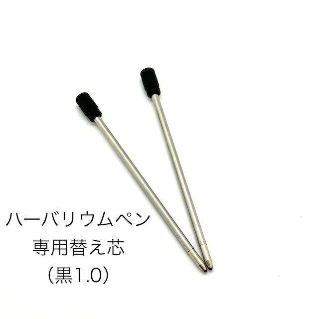 ハーバリウム ボールペン 替え芯 替芯 交換 ゲルインク 芯1.0 ペン 2本セット 送料無料 プレゼント お祝い