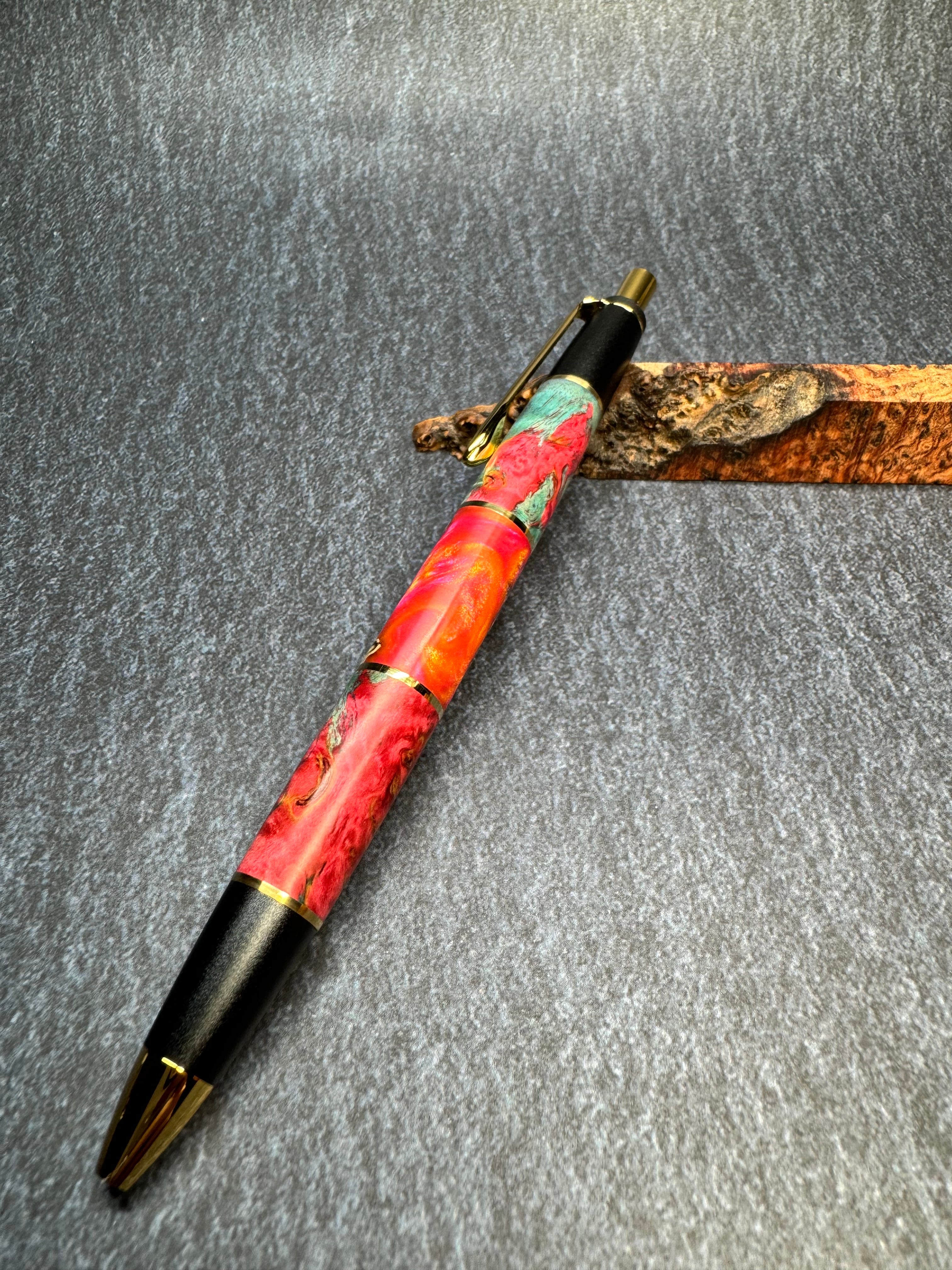 スタビライズドウッド×レジンウッド×スタビライズドウッド Flamberg様