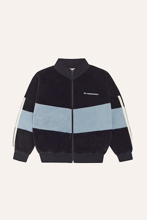 The Campamento / Grey Color Block Sweatshirt 26AW