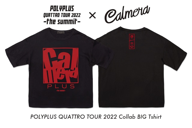 【予約販売】Collab BIG T-shits / Calmera / ブラック