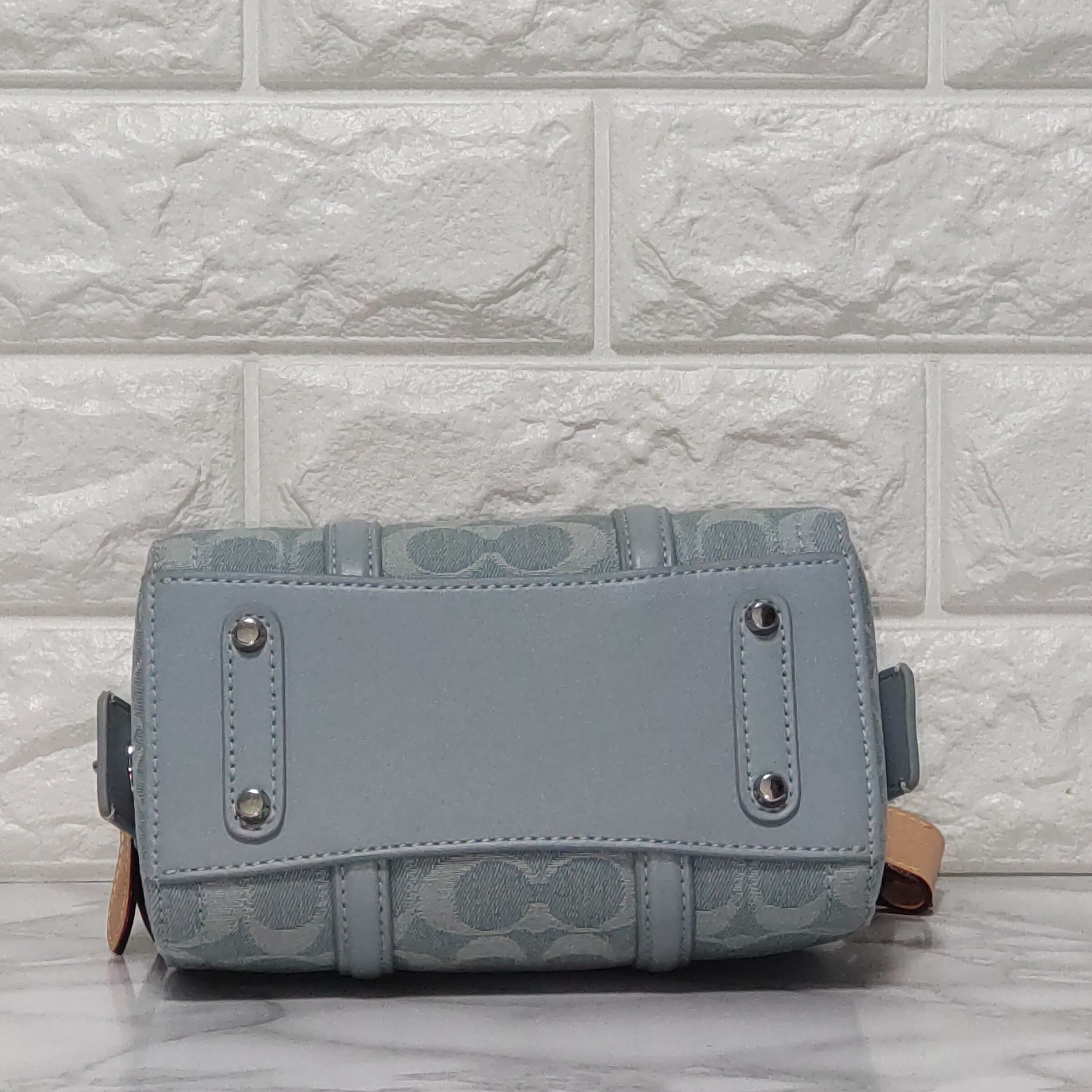 COACH コーチ ルビー サッチェル 18・シグネチャー デニム 新作 | ebisuya