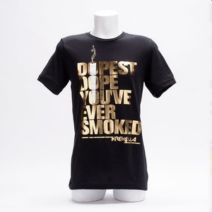 KREWELLA // DOPEST DOPE GOLD FOIL Tシャツ