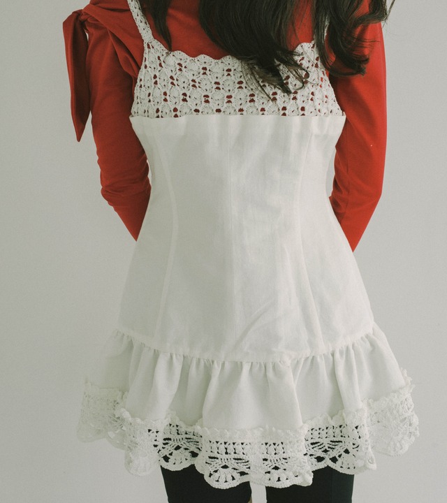Crochet docking OP・C/#white