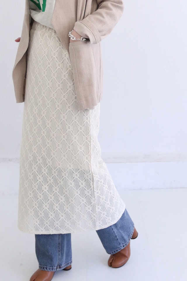 シアーレーススカート(4P35000H)