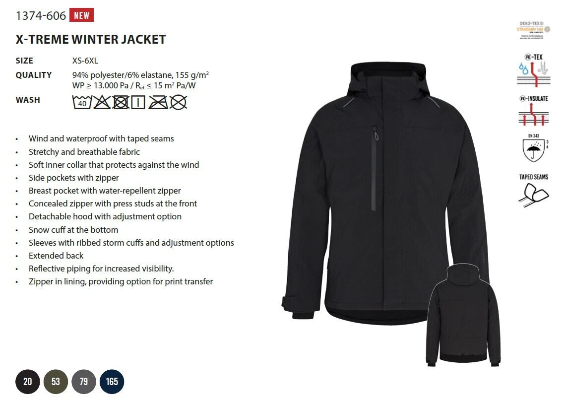 1374-606 X-TREME WINTER JACKET