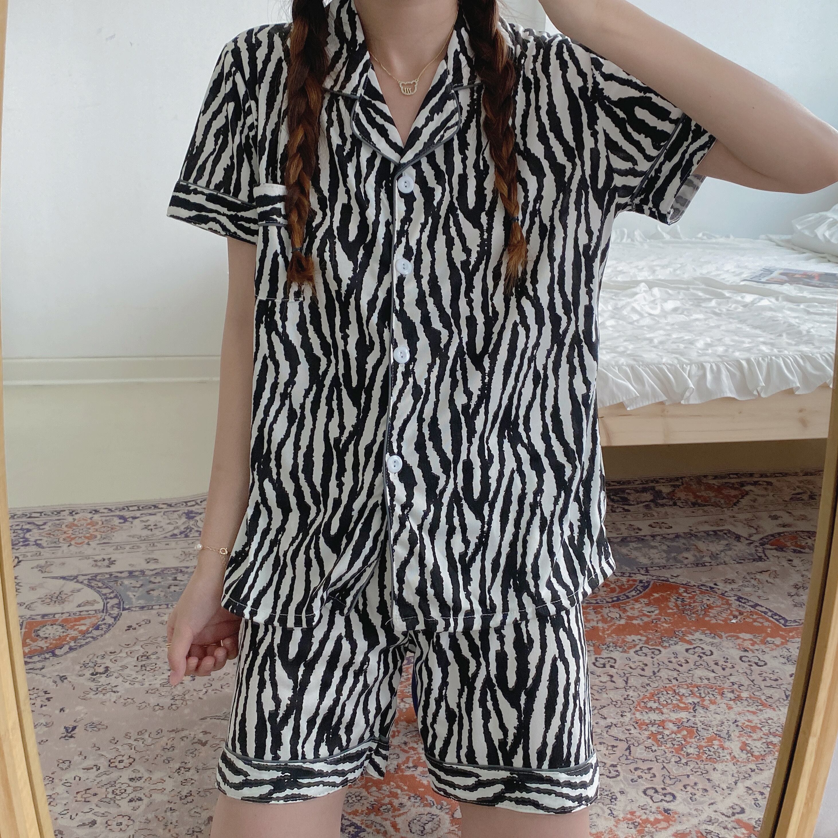 パターンレディースサマースタイルショーツ 夏物 ブルマー 1号婦人73150845815