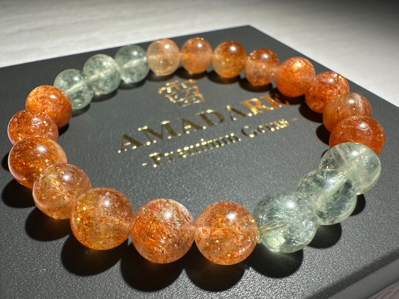 アルーシャサンストーンブレスレット