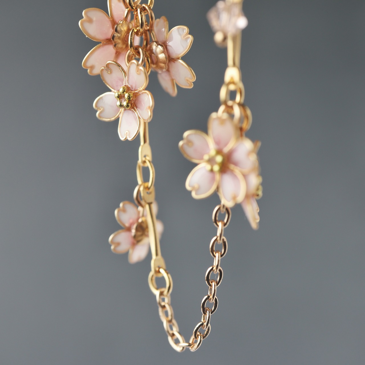 咲き零れる小桜 | Cherry Blossom Jewelry