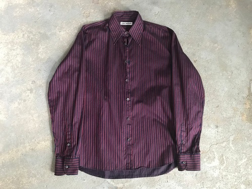 Umit Benan striped cotton shirt MADE IN ITALY