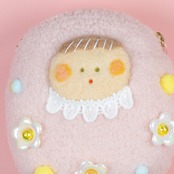 < moë > mof pouch - pink