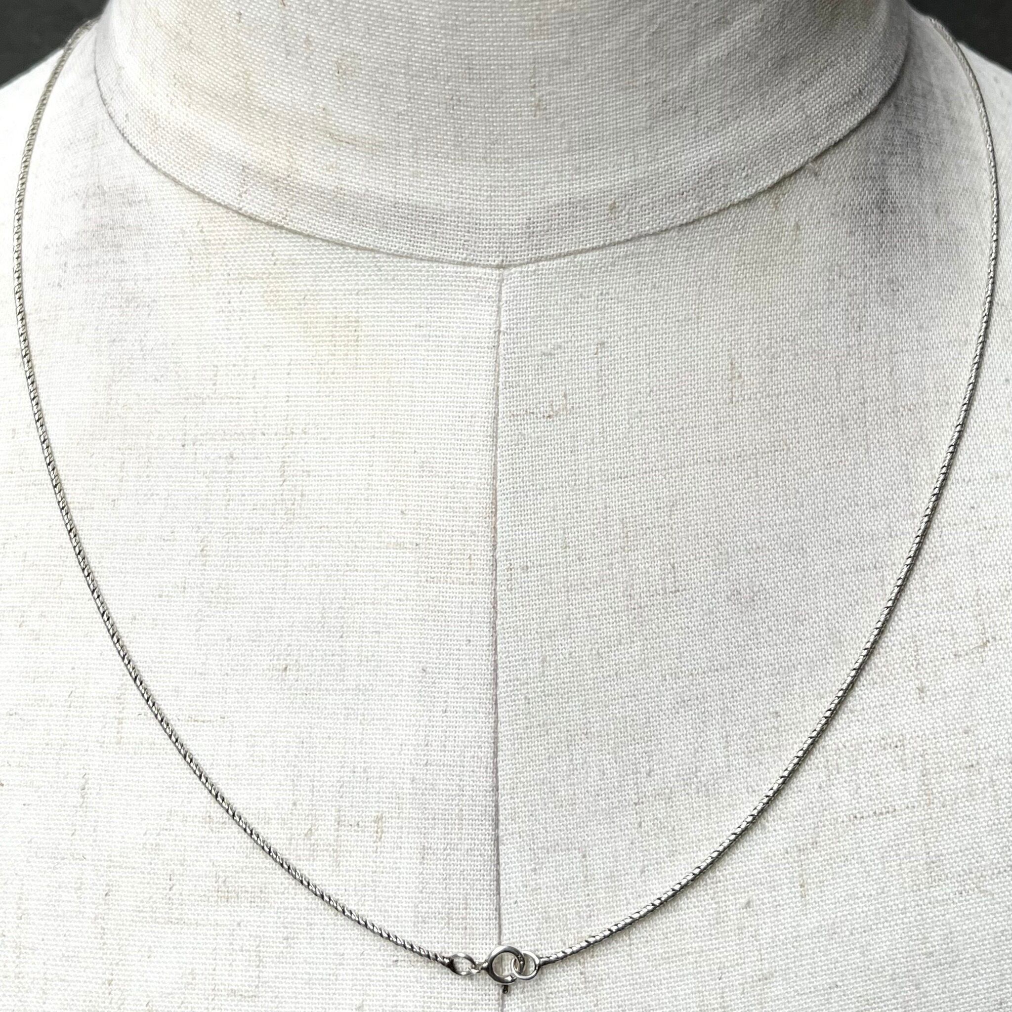 SILVER925 NARROW ID PLATE CHAIN NECKLACE /シルバー/ネックレス SILVER925 NARROW ID PLATE CHAIN NECKLACE /シルバー/ネックレス