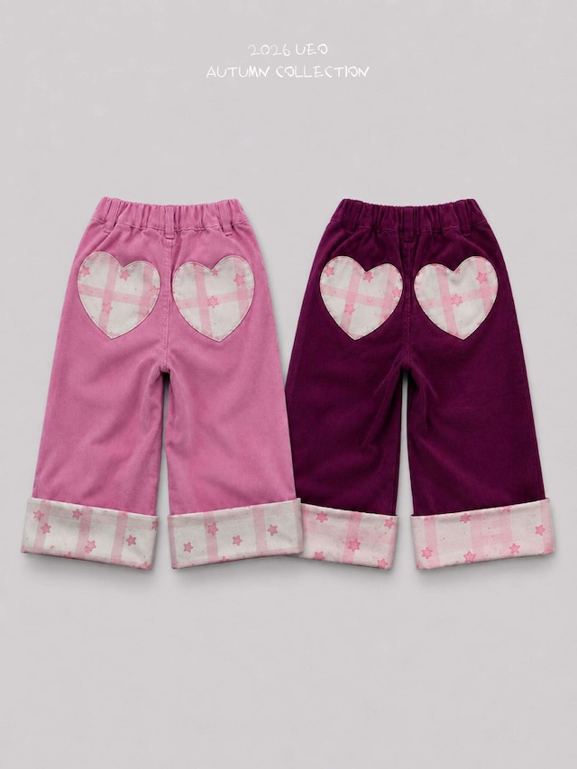 【 ueo / 予約 】Byeolbyeol roll-up pants