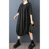 コクーンシルエット ワンピース  30193