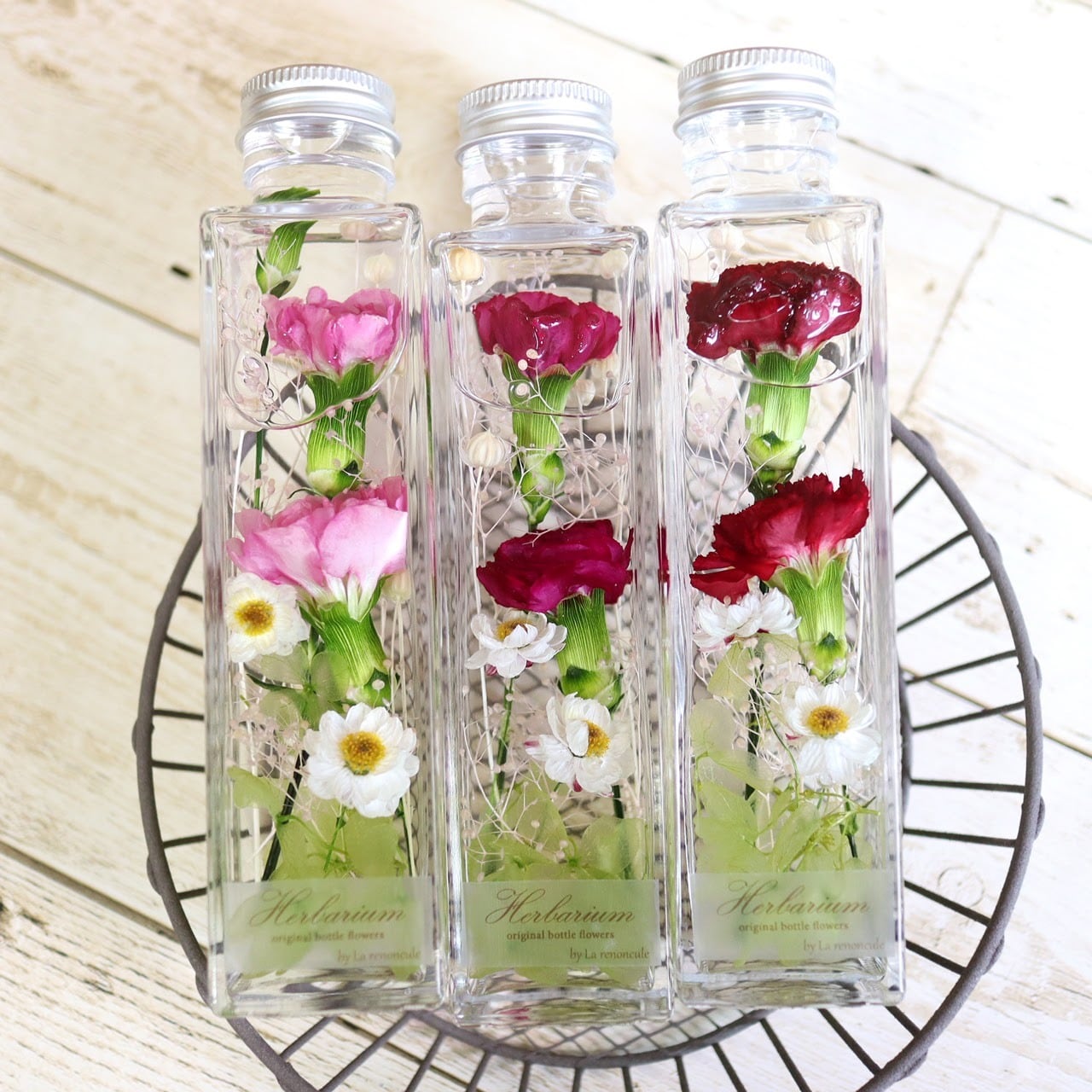 ハーバリウム キュート系【カラフルローズS】オーダーページ 【公式通販】