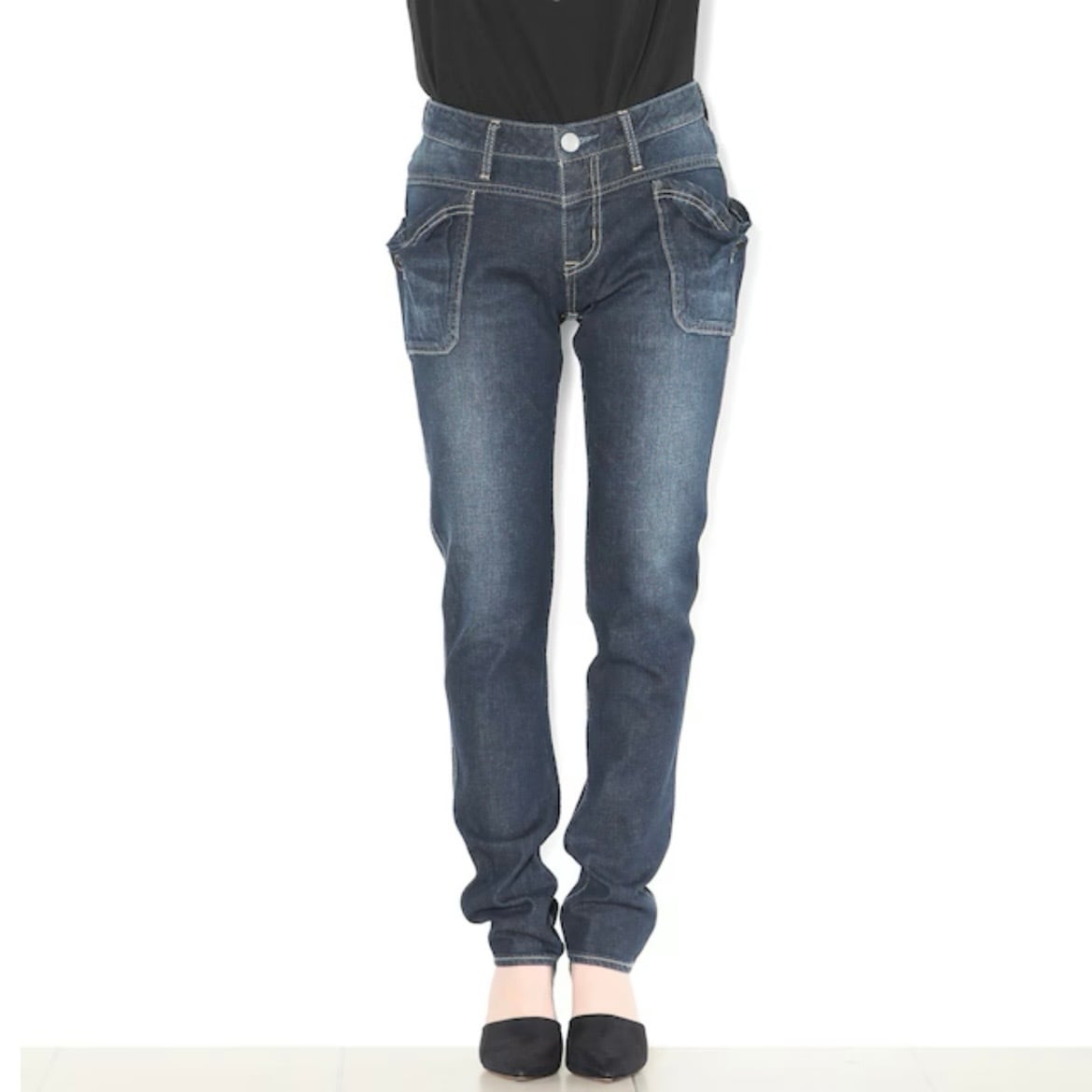 【 ANTGAUGE 】Ellie エリースリムジーンズ