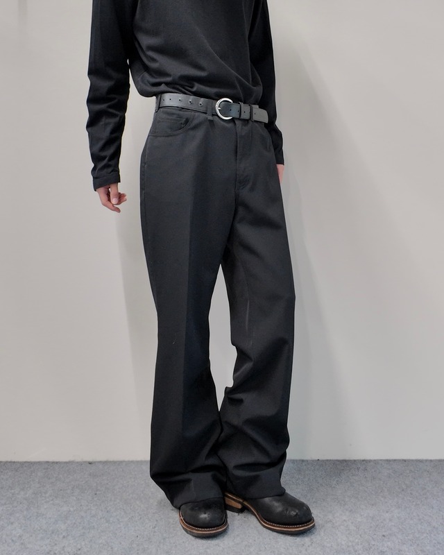 【Maison Margiela】cropped nep grey pants