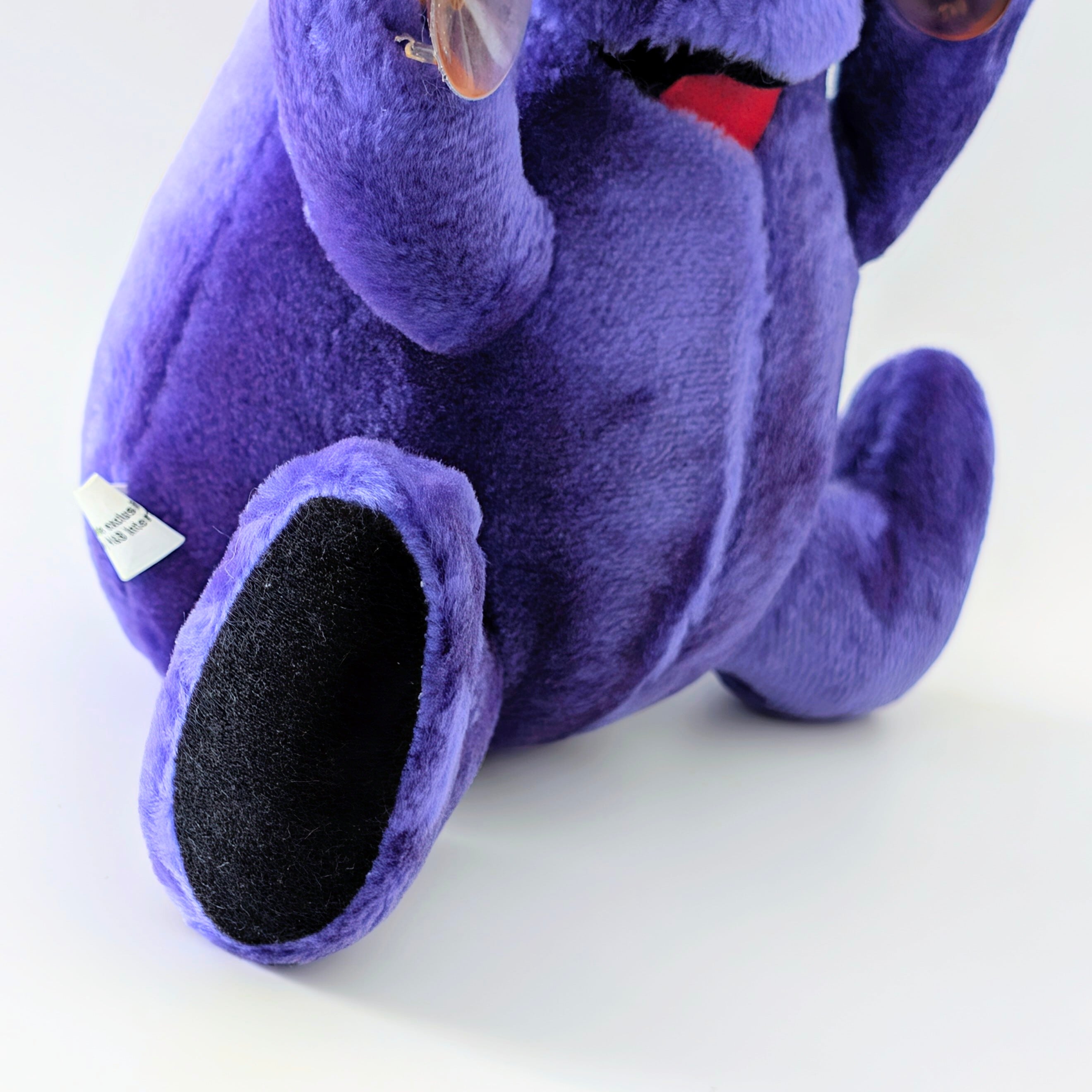 ☆VINTAGE 2000☆【 McDonald's( マクドナルド ) 】2000年 McDonaldland's 2000 Collection『 Grimace / グリマス 』吸盤付き Plush Toy / プラッシュ / ぬいぐるみ 〚アメリカン雑貨 アメトイ〛