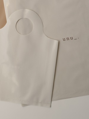 asymmetry tag（beige/long）