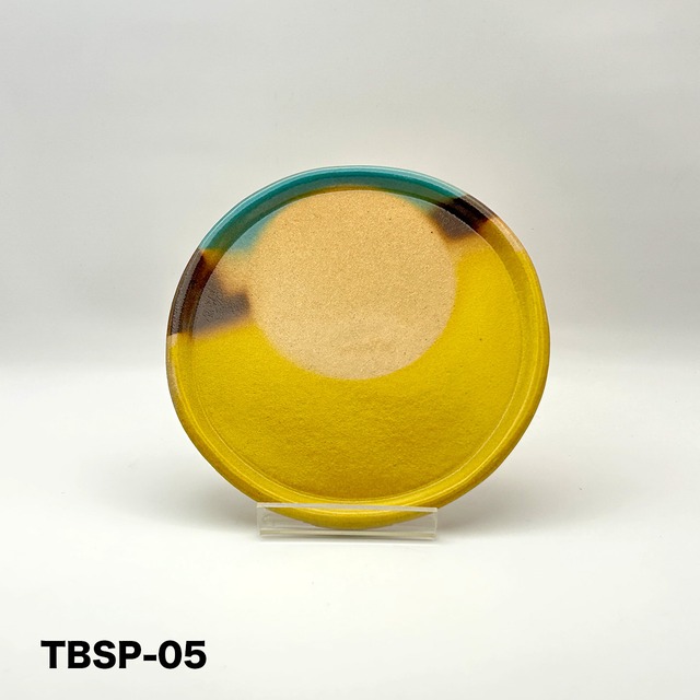 atoadesignプレートS（ターコイズ+イエロー）