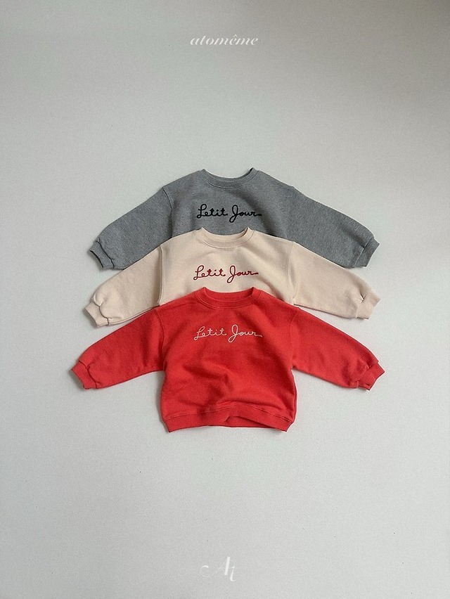 【予約】Petit Jour Sweatshirt / atomeme