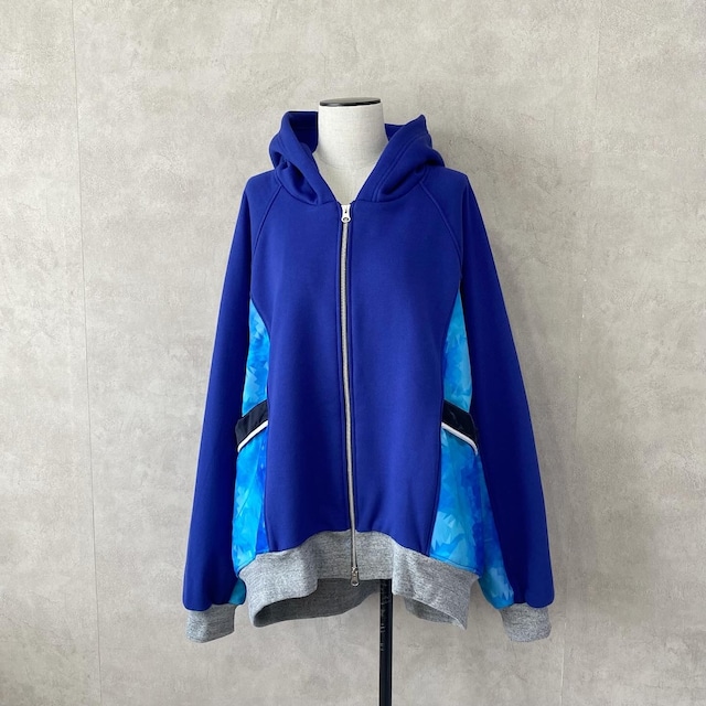 ≪シュレディンガーズ別注≫ Raglan-Hoodie (blue)【カクレミ】