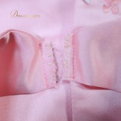 韓国伝統衣装 チマチョゴリ ピンク系 明るい トップス ワンピース ドレス インナー 花 花柄 刺繍 チマ チョゴリ 白 民族衣装 還流 韓服 イベント コスプレ 仮装 舞台 ステージ かわいい 華やか 光沢 ダンス ホワイト系