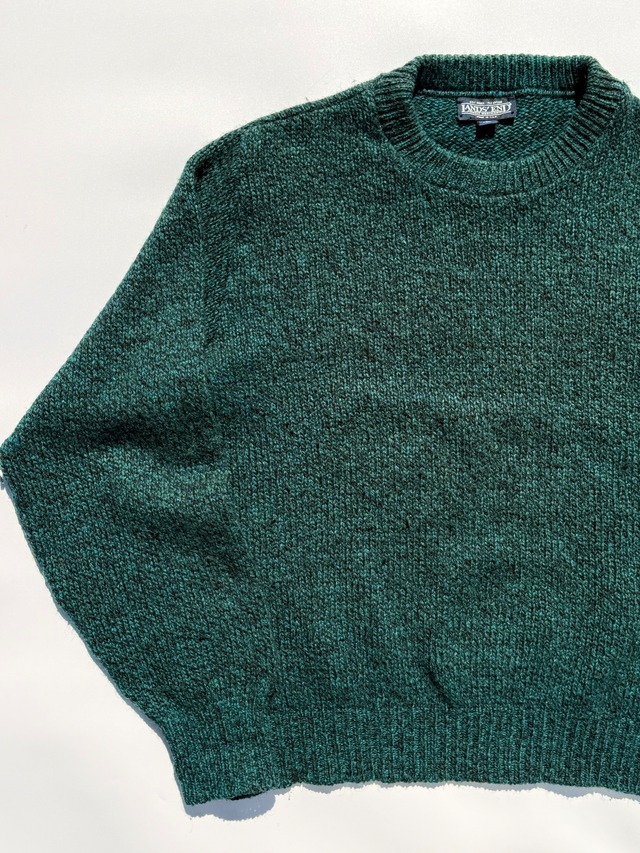 USA製 LANDS’END Wool Sweater made in USA
