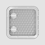ハッチ【縦460mm 横510mm】*ホワイト*