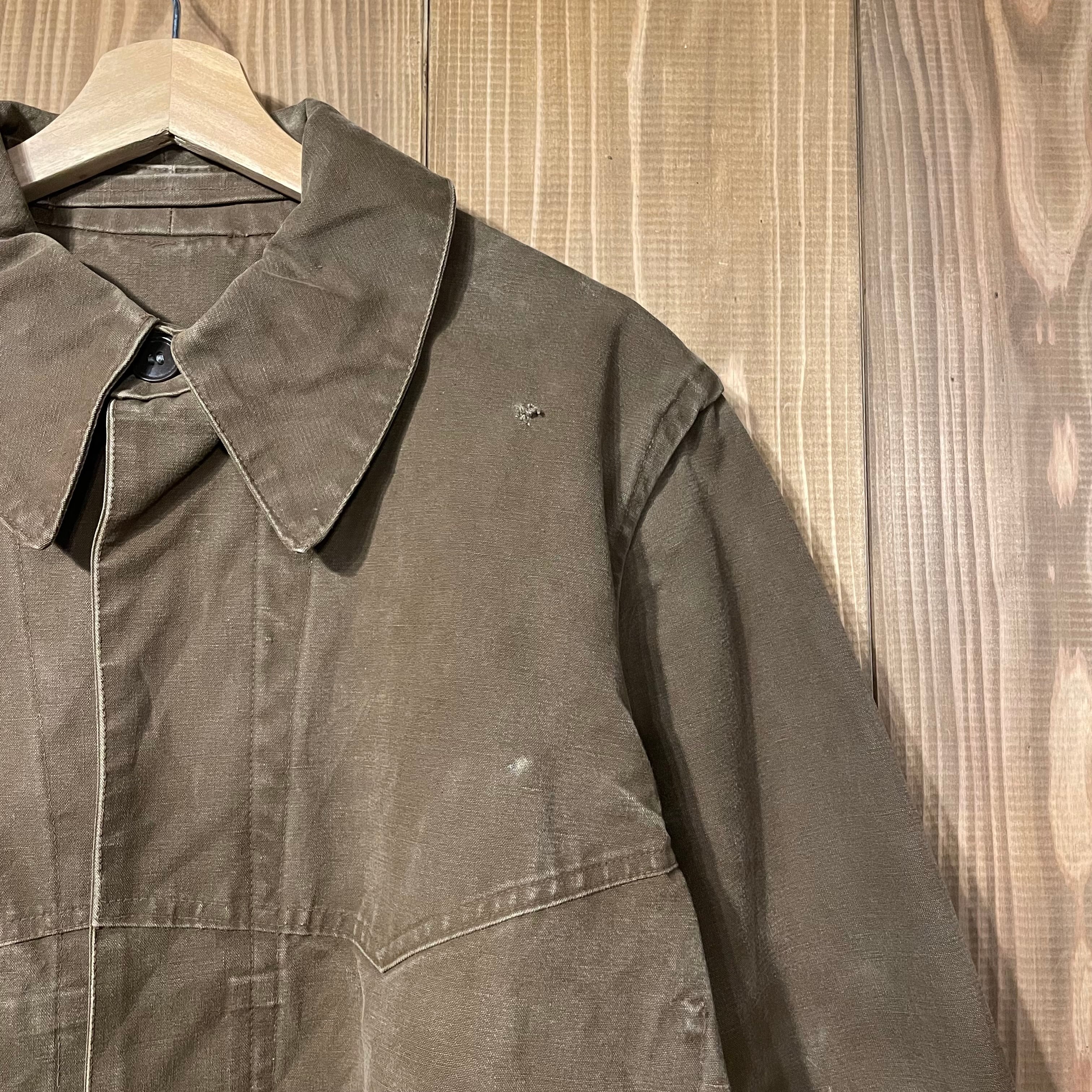 40s 50s フランス国鉄 SNCF レイルロードジャケット ワークジャケット 40s 50s フランス国鉄 SNCF レイルロードジャケット ヴィンテージ