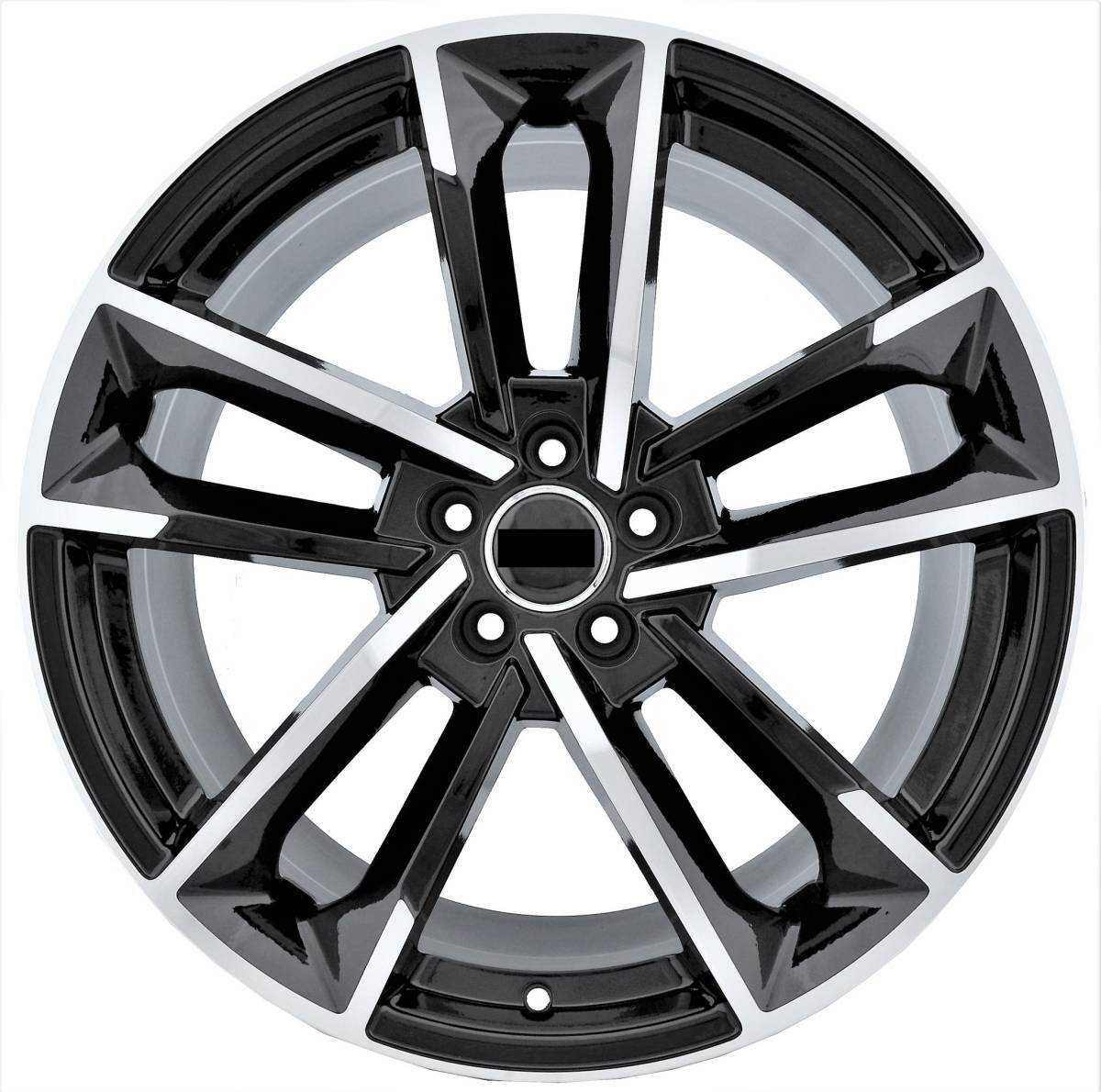 18インチ Black ホイール ( 4本セット ) アウディ A3 A4 A6 A8 S4 S6