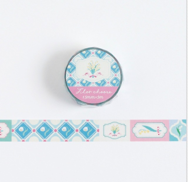 グリーンフラッシュ　flor choose　スズラン　FC-016　15mmマステ　GF01