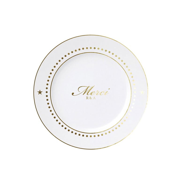 Merci and Stars Plates