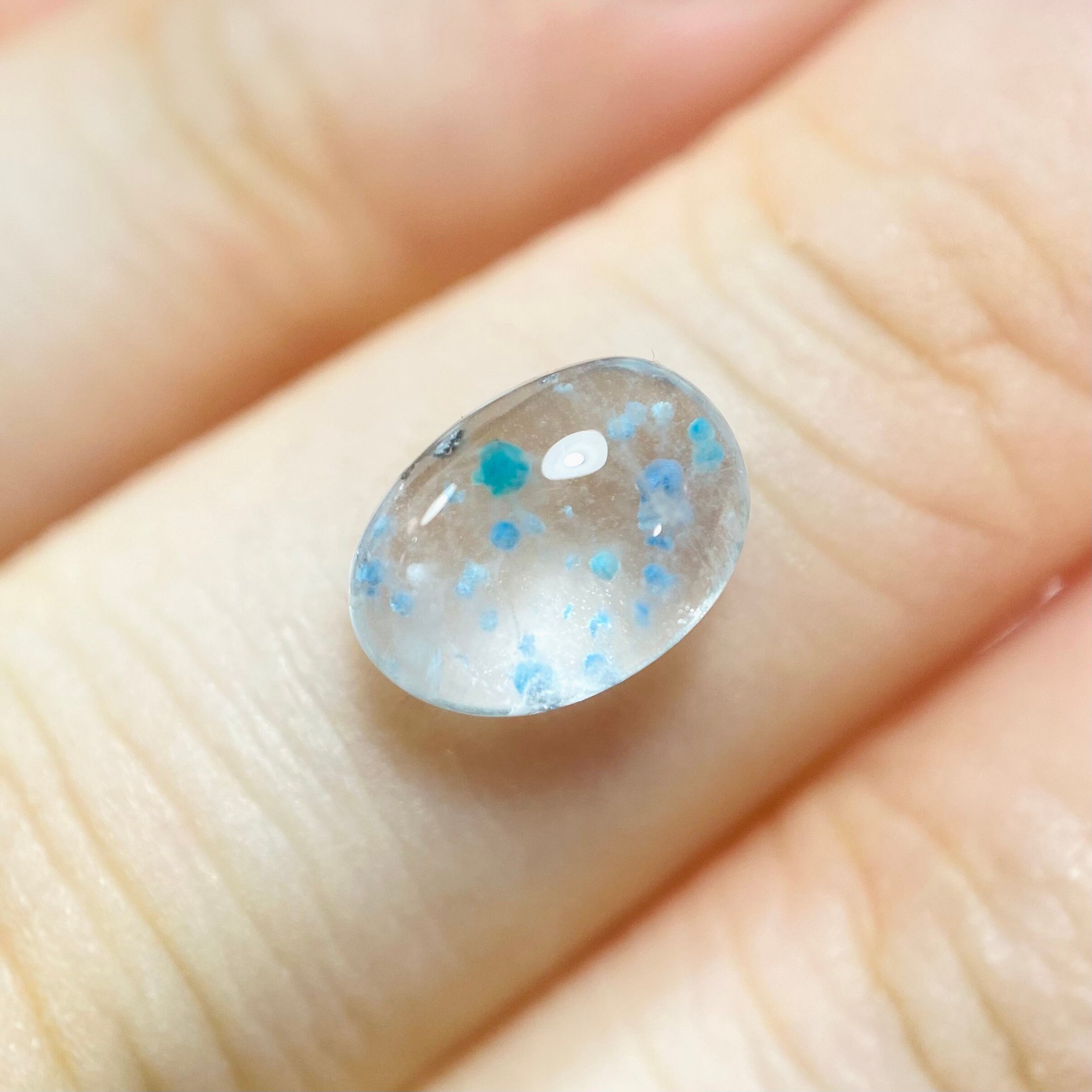 希少!結晶のきれいなギラライトインクオーツ