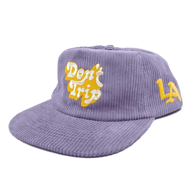 Free & Easy | LA Don't Trip Fat Corduroy Snapback Hat