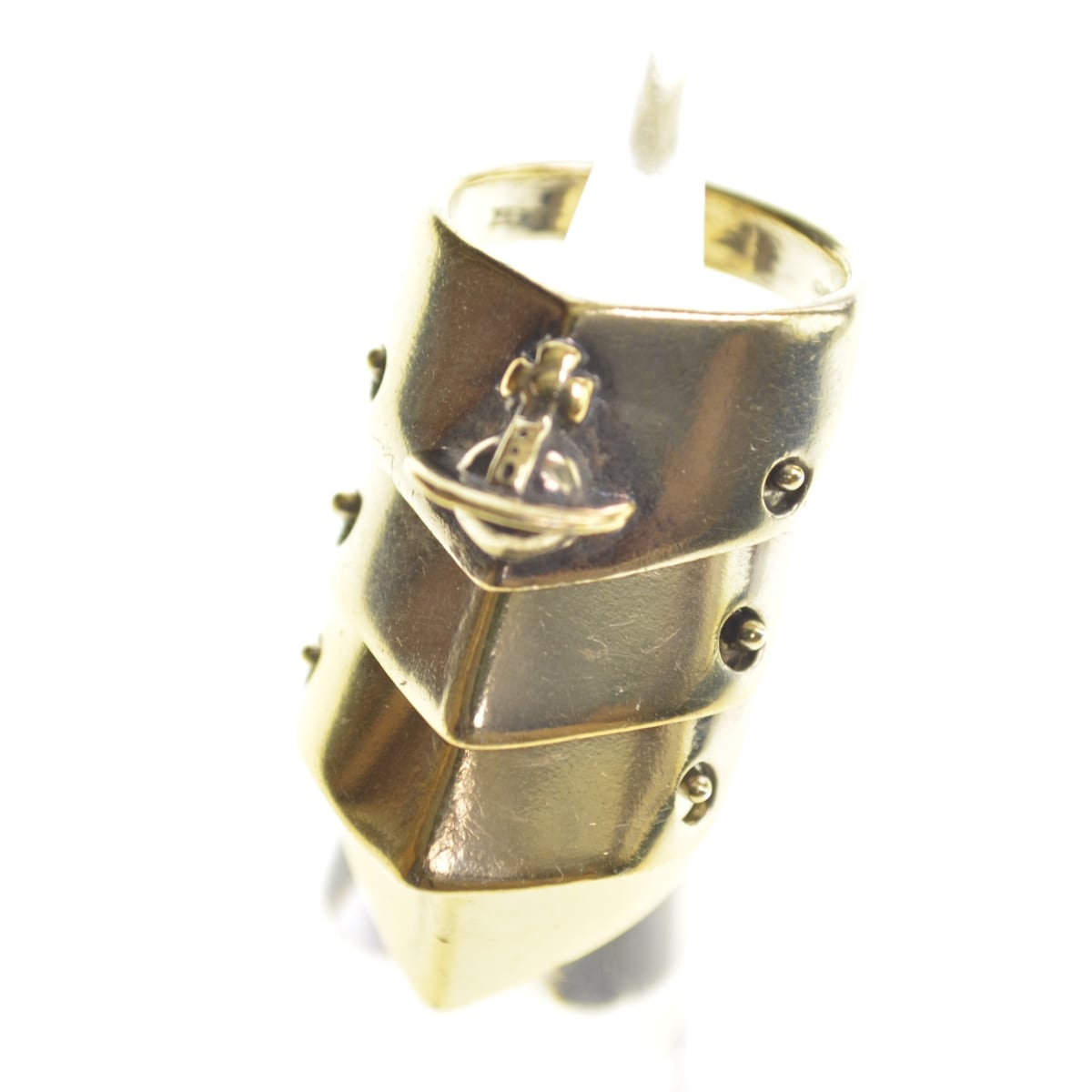 VIVIENNE WESTWOOD / ヴィヴィアンウエストウッド JSB刻印 ホールマーク有 925 ARMOUR RING アーマーリング |  カンフル京都裏寺店 powered by BASE