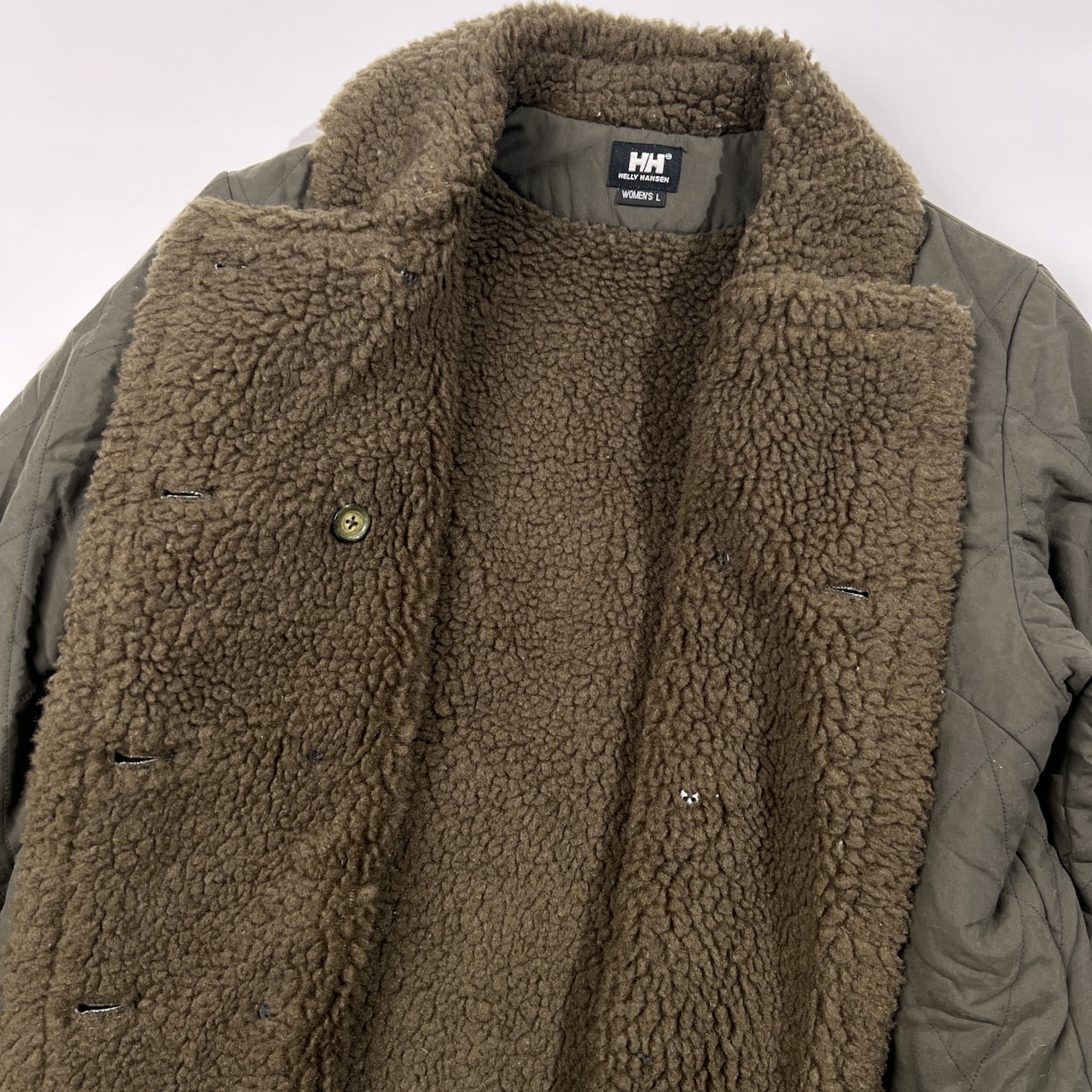 Helly Hansen ヘリーハンセン 裏ボアフリース ダブル キルティング ジャケット サイズ L /レディース/ゴールドウイン